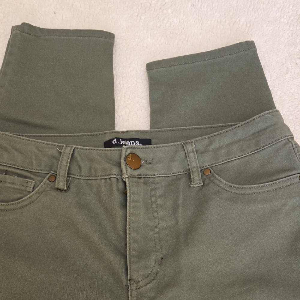 D. Jeans Women's Olive Jeggings